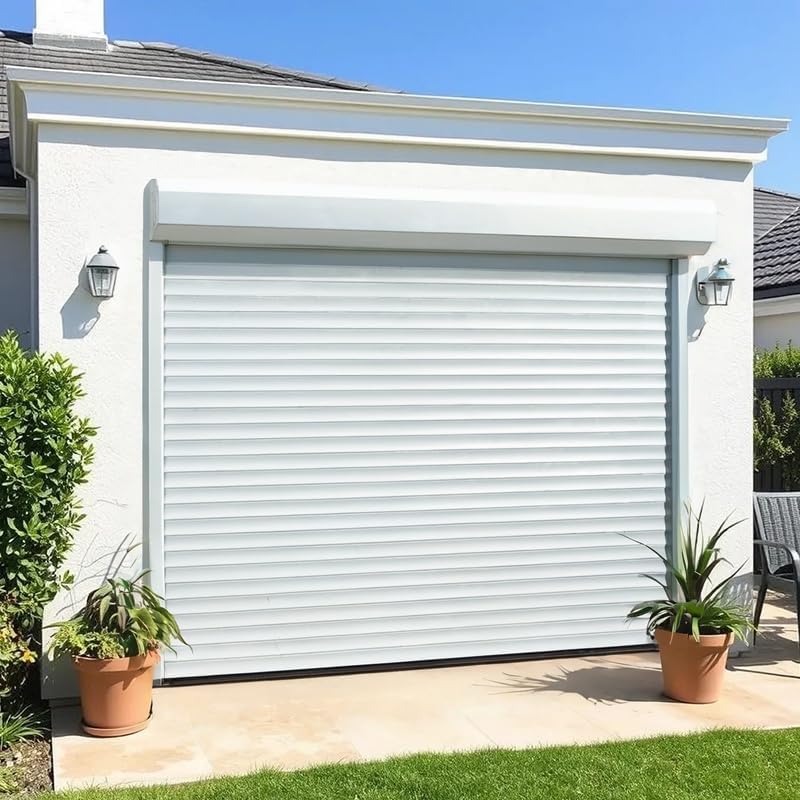 Roller garage door vs overhead sectional garage door comparison in Dubai
